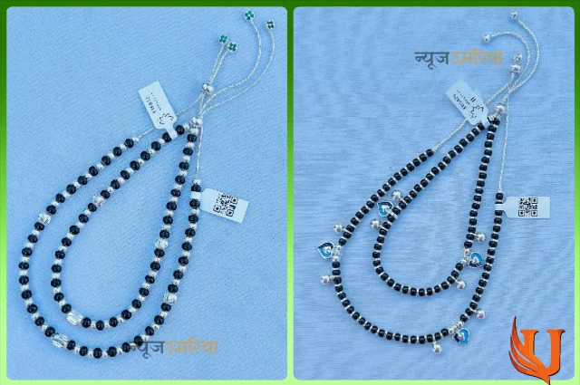 New year black beads silver anklets : नए साल में काले मोती वाली धागा पायल करें स्टाइल मिलेंगे अद्भुद लाभ