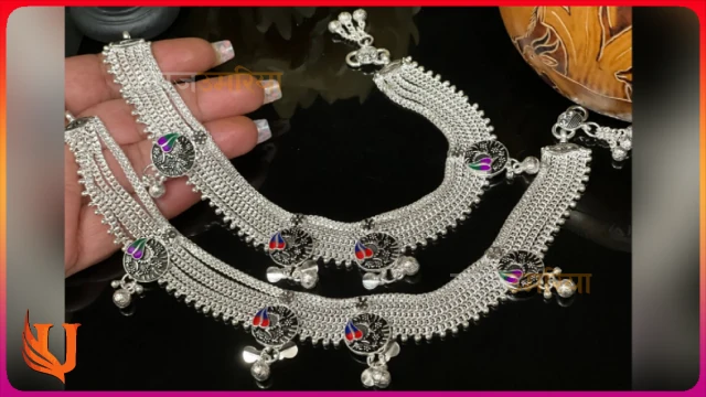 anklets : मीनाकारी पायलों की ये लैटेस्ट डिजाईन देंगी एलिगेंट लुक