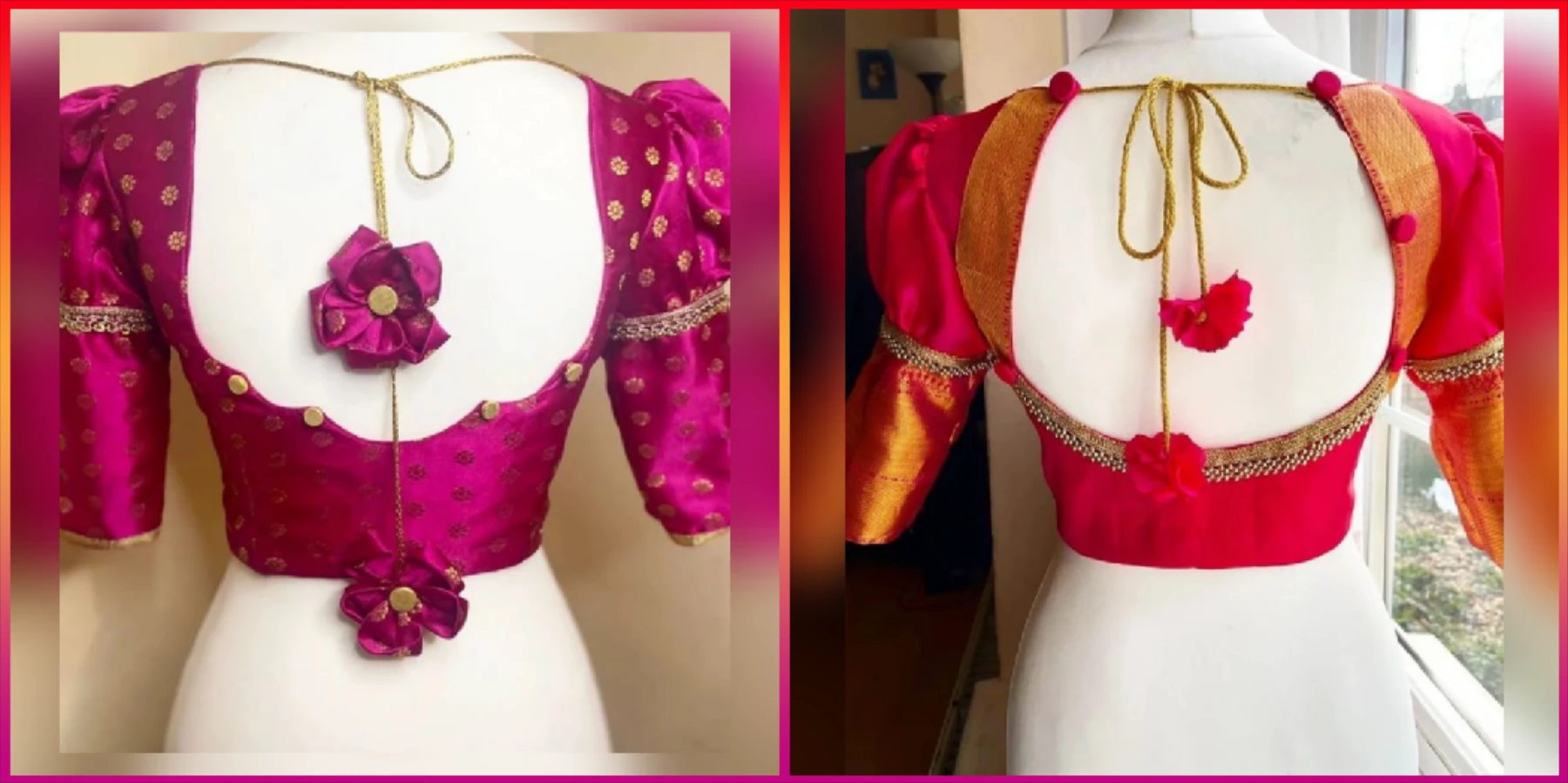 Latest blouse latkan design : सिंपल ब्लाउज झट से बन जाएंगे डिजाइनर ट्राई करे ये लैटेस्ट लटकन