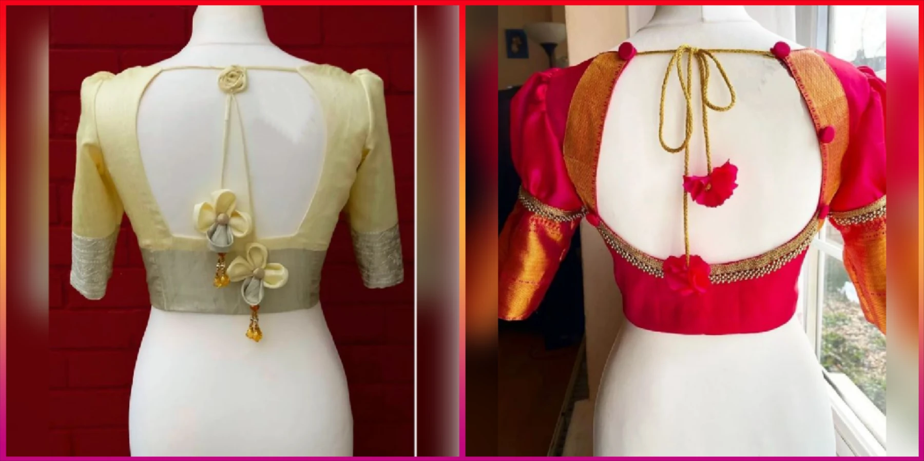 Latest blouse latkan design : सिंपल ब्लाउज झट से बन जाएंगे डिजाइनर ट्राई करे ये लैटेस्ट लटकन