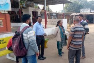 स्वच्छ सर्वेक्षण 2024 हेतु हो रही तैयारीयां का जायजा लेने नौरोजाबाद पहुंची सहायक संचालक आभा त्रिपाठी