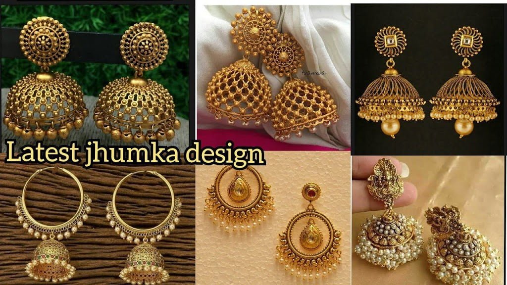 Gold Jhumka Design : लैटेस्ट गोल्ड झुमका की ये डिजाइन बनी है सिर्फ आपके लिए