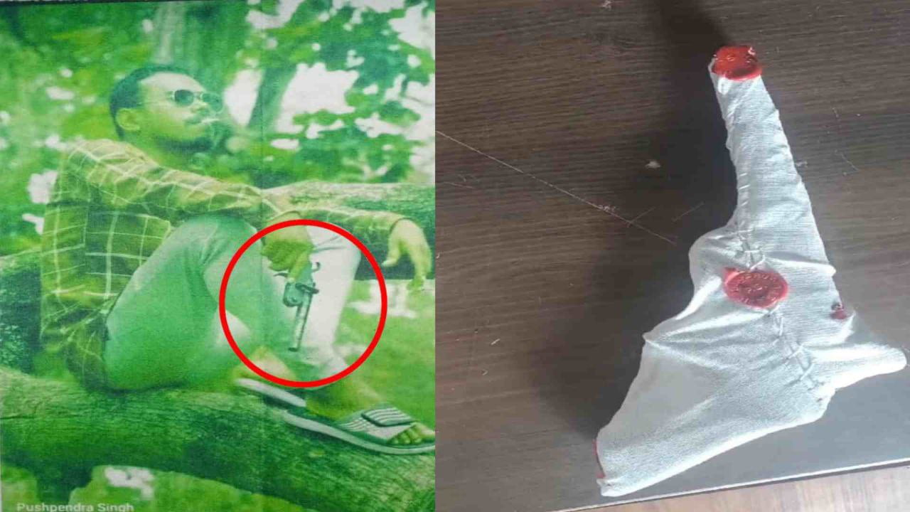 देशी कट्टे के साथ Whatsapp में फ़ोटो डालने वाला युवक पहुँचा सलाखों के पीछे