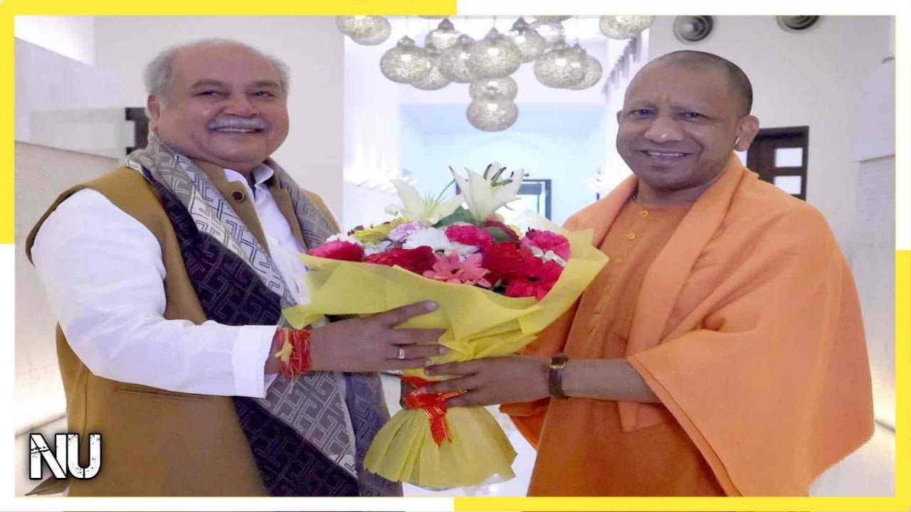 MP विधानसभा अध्यक्ष नरेंद्र सिहं तोमर ने उत्तरप्रदेश के मुख्यमंत्री योगी आदित्यनाथ से की मुलाकात