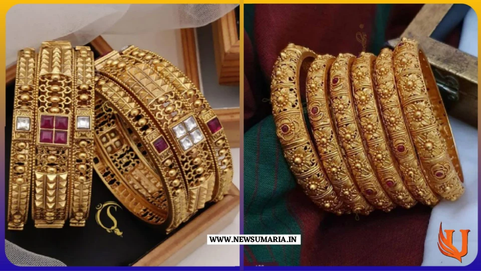 gold plated kada designs : गोल्ड प्लेटेड कड़ा की यह डिजाइन बनी है खास आपके लिए