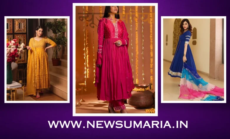 new year anarkali suit design : नए साल में आ गए अनारकली सूट के ये लैटेस्ट 3 डिजाइन