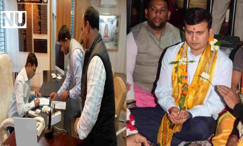 IASNeeraj Singh ने बाबा महाकाल का दर्शन कर किया Ujjain कलेक्टर का पदभार ग्रहण