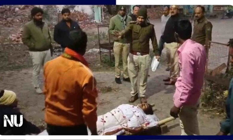 बेटे को मौत के घाट उतार पिता कर रहा था अंतिम संस्कार श्मशान से शव उठा ले गई पुलिस