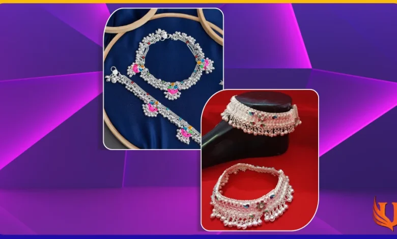 anklets : मीनाकारी पायलों की ये लैटेस्ट डिजाईन देंगी एलिगेंट लुक
