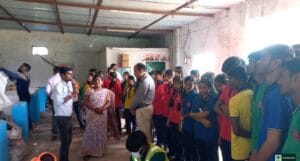 स्वच्छता ही सेवा अभियान अंतर्गत छात्रो को कचरा प्रसंस्करण इकाइयों के भ्रमण एवं अवलोकन कराया गया