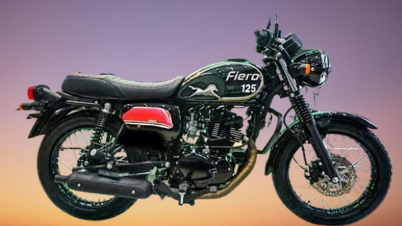 Bullet को टक्कर देने लॉन्च हुई TVS Fiero 125 क्रूजर बाइक पावरफुल इंजन और आधुनिक पिक्चर्स के साथ