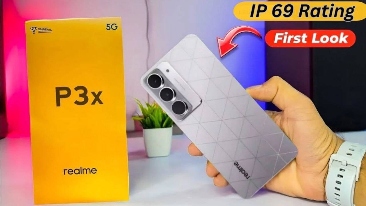 6,500mAh की बैटरी और 12 GB स्टोरेज वाला realme P3x 5G smartphone आपको मिलेगा 10% डिस्काउंट पर