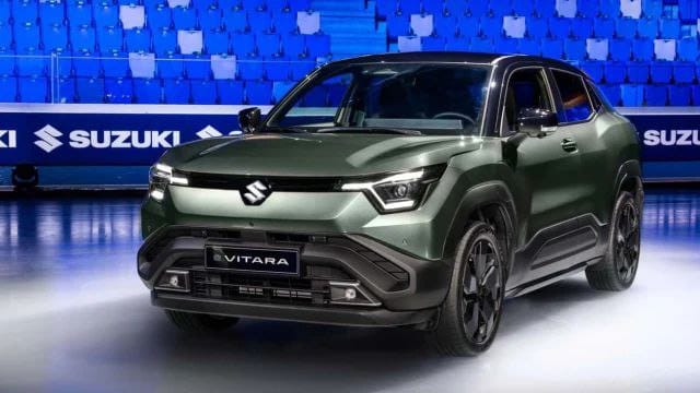 520 km की लंबी रेंज और एडवांस टेक्नोलॉजी के साथ भारतीय मार्केट में लांच हुई Maruti E Vitara Electric Car जाने कीमत